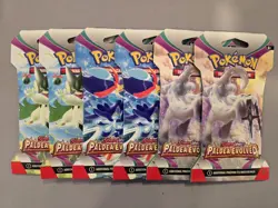 Pokemon Paldea Evolved Sleeved Booster Packs X6 - Image 1