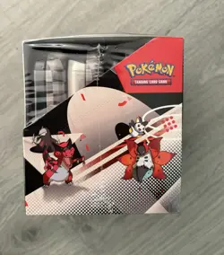 Pokemon TCG Black Bolt & White Flare 8 Mini Tins Full Art Set sealed Display Box - Image 2