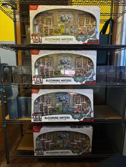 Pokemon TCG: Scarlet & Violet 151 Blooming Waters Premium Collection Lot of 4 - Image 1