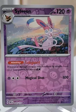Pokemon TCG SV-Prismatic Evolutions Sylveon #40/131 Rare Reverse Holo - Image 1