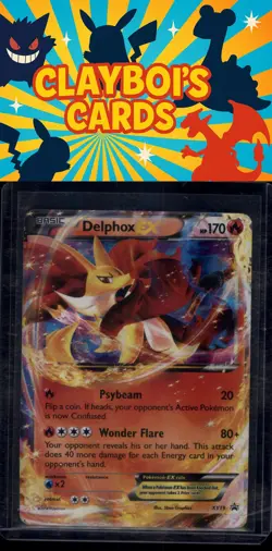 Delphox EX XY Promos Pokemon XY19 Promo NM+ - Image 1