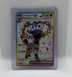 Pokemon Prismatic Evolutions Figure Collection Black Star Promo UMBREON EX MINT - Image 1