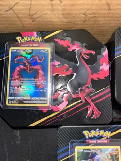pokemon tin bundle Includes Galarian Articuno, Moltres, and Zapdos (empty tins). - Image 3