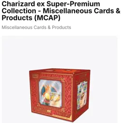 ?? Pokemon TCG ?? Brand New Charizard ex Super Premium Collection Box Sealed NM - Image 2