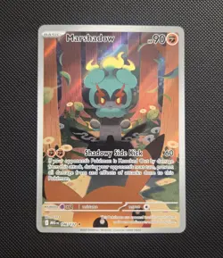 Pokemon TCG Mega Evolution Marshadow 146/132 Illustration Rare Holo 🔥 - Image 1