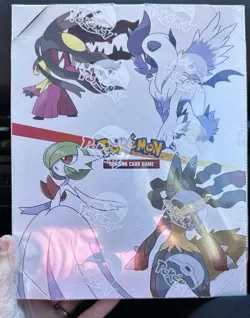Pokemon TCG Mega Evolution Mini Portfolio w/Booster 12x Box - Factory Sealed - Image 1