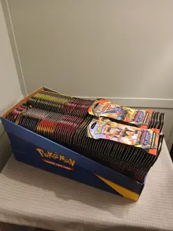 POKEMON PHANTASMAL FLAMES SLEEVED BOOSTER PACK CASE - FACTORY SEALED 144 Packs - Image 2