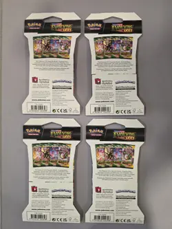 Pokemon Evolving Skies Sleeved Booster Packs X4 - Image 2
