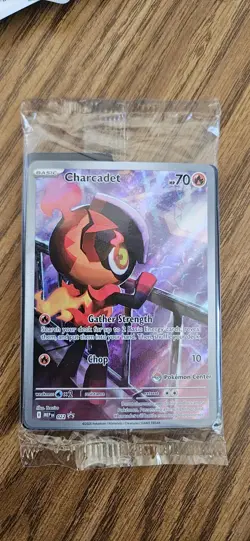 Charcadet - 022 (Pokemon Center Stamped) - ME: Mega Evolution Promo in packaging - Image 3