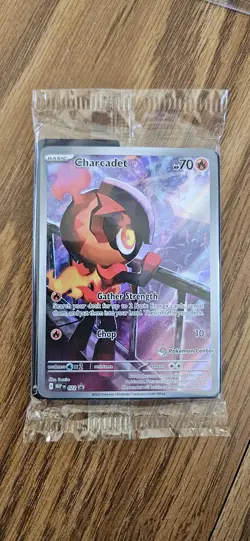 Charcadet - 022 (Pokemon Center Stamped) - ME: Mega Evolution Promo in packaging - Image 4
