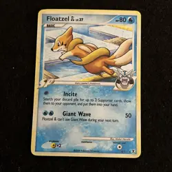 Pokemon FLOATZEL GL 4/111 (Holo Rare) Rising Rivals - NM/Near Mint - Image 1