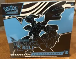 Pokemon TCG Scarlet & Violet Black Bolt Elite Trainer Box Etb Factory Sealed NEW - Image 1
