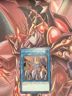 1x (NM) Stamping Destruction - MYFI-EN051 - Super Rare - 1st Edition YuGiOh - Image 1