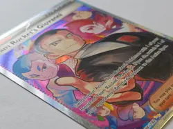 Team Rocket's Giovanni 238/182 Destined Rivals SIR Holo Pokemon Card - Near Mint - Image 3