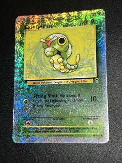 Pokemon Caterpie 69/110 Reverse Holo Legendary Collection Card Excellent ! - Image 1