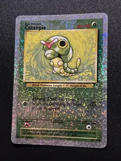 Pokemon Caterpie 69/110 Reverse Holo Legendary Collection Card Excellent ! - Image 3