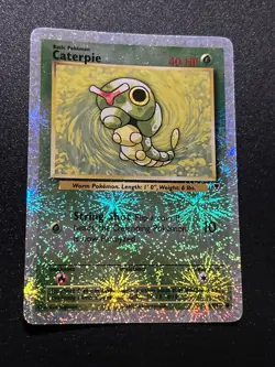 Pokemon Caterpie 69/110 Reverse Holo Legendary Collection Card Excellent ! - Image 4