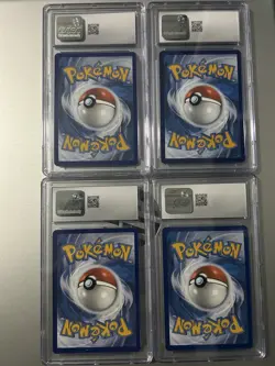 Pokemon Graded Card Lot CGC Graded Cards Lot of 4 - Image 2