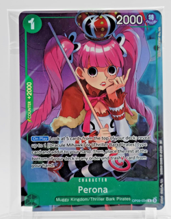 Perona OP09-034 - One Piece CCG - Illustration Box Vol.4 - Promo Foil Card - Image 1