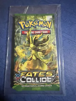 Pokemon XY-Fates Collide Booster Pack (10 Cards)-Factory Sealed-new - Image 1
