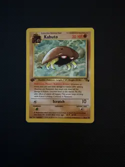 Kabuto Fossil Regular Card 50/62 Recycle 61/62 Magmar 39/62 Fossil Series 1st Ed - Image 5