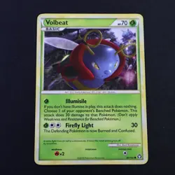 Volbeat Common 82/102 HS Triumphant English NM 2010 Pokemon TCG Card - Image 1