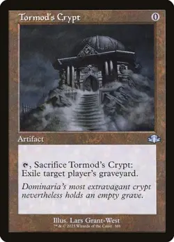 Tormod's Crypt - Foil Retro Frame Dominaria Remastered NM MTG - Image 1