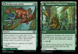 Bridgeworks Battle // Tanglespan Bridgeworks - Foil MH3 NM MTG - Image 1