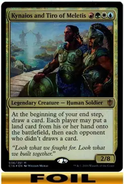 1x - Kynaios and Tiro of Meletis - FOIL #36 - Commander 2016 - NM MTG - Image 1