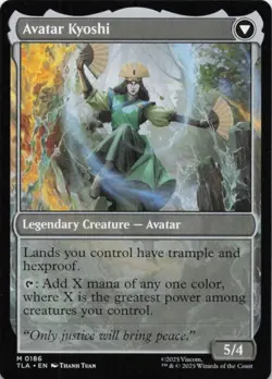 MTG The Legend of Kyoshi (186) | NM | Avatar: The Last Airbender {TLA} - Image 2