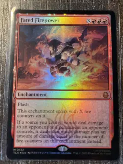 Fated Firepower Avatar: The Last Airbender Foil - Image 1