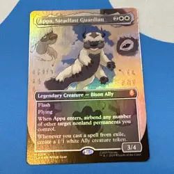 Appa, Steadfast Guardian (Borderless) Avatar: The Last Airbender Foil - Image 1