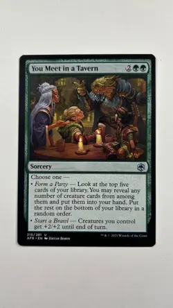 MTG Adventures in the Forgotten Realms You Meet in a Tavern 215/281 - Image 1