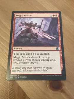 Magic Missile Adventures in the Forgotten Realms AFR Magic The Gathering MTG - Image 1