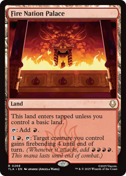Fire Nation Palace #268 Near Mint NM Avatar The Last Airbender TLA Magic MTG - Image 1