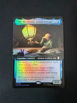 2025 MTG Avatar The mechanist, Aerial Artisan Extended Art Foil #369 - Image 1