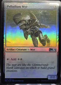 Palladium Myr #234 Core Set 2021 Foil Uncommon - Image 1