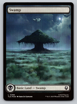 FOIL Swamp 289 Full Art Land - MTG Avatar: TLA - Image 1
