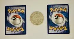 Pokemon Mega Charizard X 023 & Oricorio Phantasmal Flames Charizard UPC & Coin - Image 2