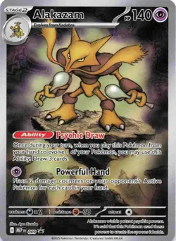 Alakazam #9 | Black Star Promo | Pokemon MEGA EVOLUTIONS NM - Image 1