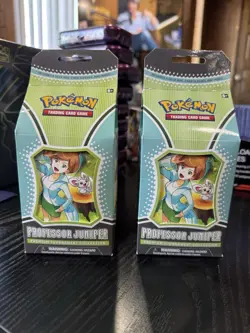 Pokemon TCG Sword & Shield Professor Juniper Premium Tournament Collection X2 - Image 1