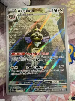 Pokemon TCG Aegislash Paradox Rift 210/182 Holo Near Mint IR - Image 1