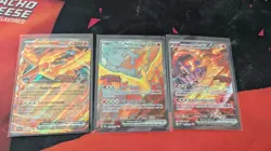 Pokemon TCG Team Rocket's Moltres ex Destined Rivals Stamped UPC Promo Set - Image 1