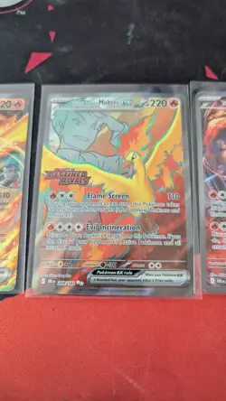 Pokemon TCG Team Rocket's Moltres ex Destined Rivals Stamped UPC Promo Set - Image 3