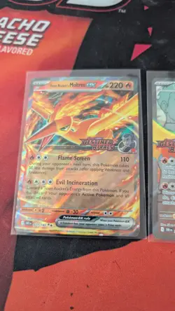 Pokemon TCG Team Rocket's Moltres ex Destined Rivals Stamped UPC Promo Set - Image 4