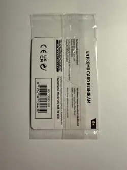Pokemon Phantasmal Flames Stamped Reshiram 017/094 Barnes & Noble Promo SEALED - Image 2