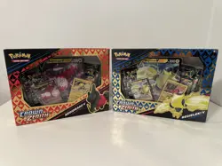 Pokemon TCG Crown Zenith Regidrago V & Regieleki V Collection Boxes (Set of 2) - Image 1