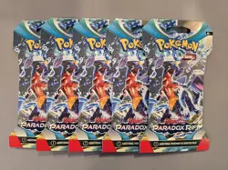 Pokemon Paradox Rift Sleeved Booster Packs X5 - Image 1