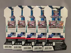 Pokemon Paradox Rift Sleeved Booster Packs X5 - Image 2
