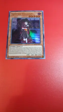 Yugioh Vampire Fraulein MP19-EN235 Ultra Rare 1st Ed NM - Image 2